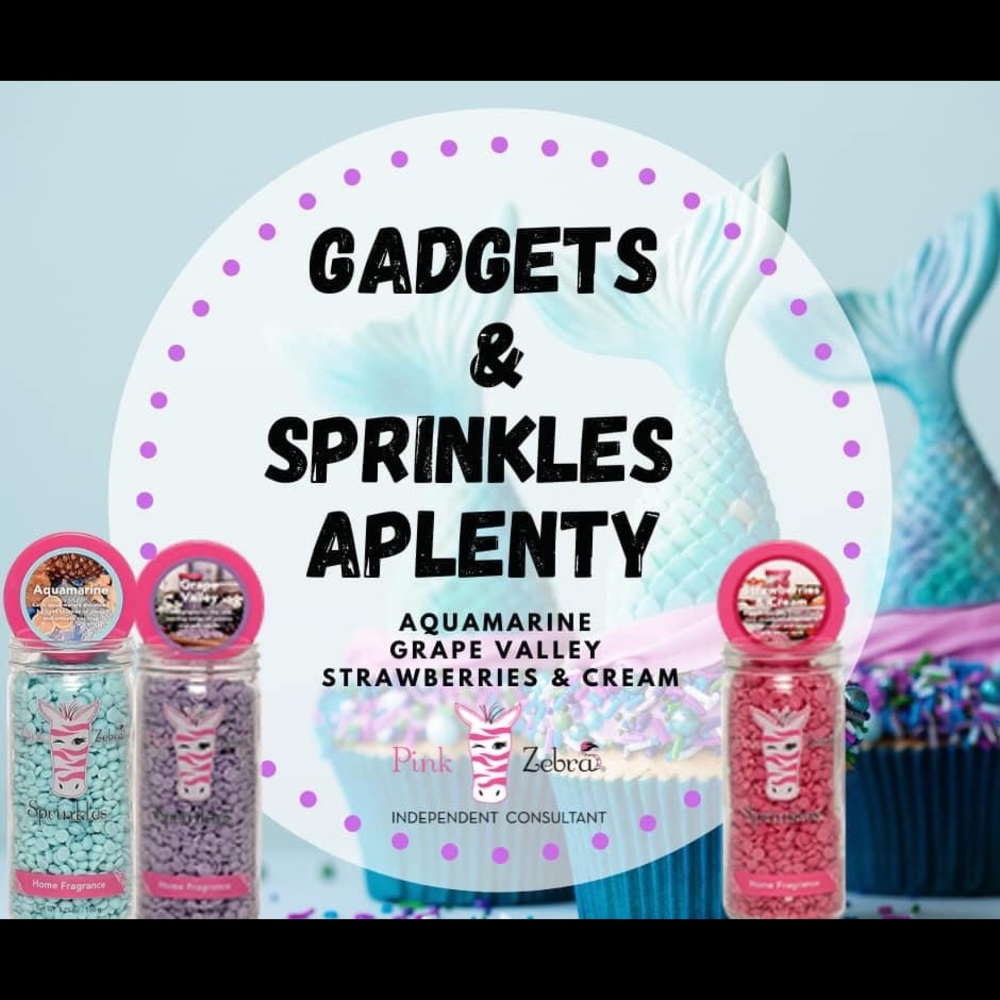 Pink Zebra Sprinkles ‘Gadgets & Sprinkles A Plenty’